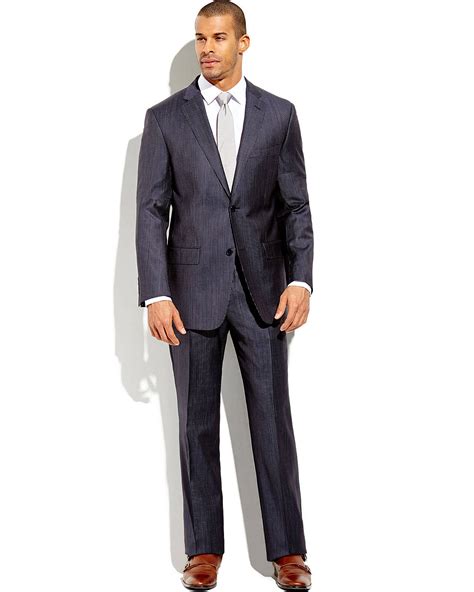 navy blue versace suit|Versace suits for men.